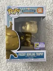 SAN DIEGO COMIC CON 2023 FUNKO EXCLUSIVE FREDDY BOWLING TROPHY NEW IN BOX