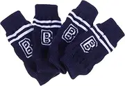POPETPOP 4pcs Dog Leg Warmers Pet Elbow Protector Dog Elbow Sleeve Dog Elbow Protector Knitted Socks
