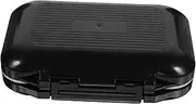 LAPYAPPE Fishing Hook Box and Compression Resistant Accessories Case S Black for Organized Tackle Storage and Easy Access to Hooks and Lures