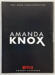 SEALED Amanda Knox (DVD, 2016) Netflix FYC Promo Screener