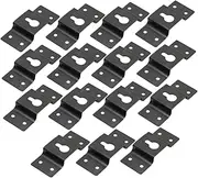 15pcs Speaker Hanger Plates Surround Speaker Wall Hooks Hanger Accessories Thick Iron Construction Wall Mounting