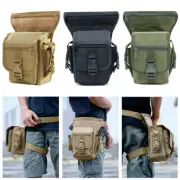 Outdoor Military Waist Drop Leg Hiking Bag Tactical Utility Thigh Waist Pouch US
