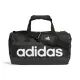 【adidas 愛迪達】Linear DUF XS 男款 黑色 大Logo 運動 旅遊 手提 背帶 健身包 HT4744