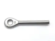 Type 316 Stainless Steel Swage Eye Terminal for Cable Railing - for 1/4" Cable