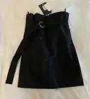 100% Auth Celine Phoebe Philo Black midi skirt sz 40