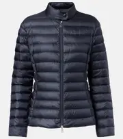 [Moncler] Moncler Igelle logo down jacket UK 14 blue