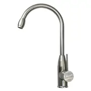 WELS 7.5L/M Silver Kitchen Sink Basin Laundry Mixer 360o Swivel Faucet Tap Spout