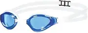 ARENA Python Racing Swim Goggles for Men and Women, UV Protection, Anti-Fog, Dual Strap, Non-Mirror Lens