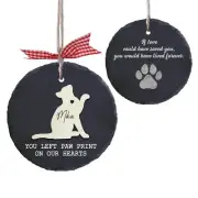 4" DIY Stone Wood Cat Memorial Ornament Remembrance Sympathy Gift for Loss of...