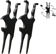 3-in-1 Holder Divot Tool,Tube Holder for Cart,Tool Ball Marker, Tubes Clip & Beer Opener Fits Beach Chair Fishing Accessory,2PCS