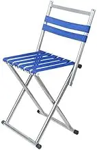 Folding Stool Bench Portable Outdoor Mazar Train Travel Chair Lined no seat Artifact Fishing Supplies Portable Folding Chair/Stool((XML) (Color : Green, Size : 36X28X70CM)