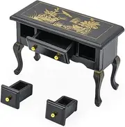 Odoria 1/12 Scale Dolls House Miniature Dressing Table Dollhouse Furniture Accessories