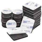leiwo 50Pcs Heavy Duty Double Sided Foam Tape Strong Pad Mounting Adhesive