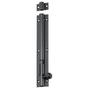 15cm Plain Barrel Bolt, Matte Black