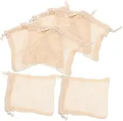 MOTHNUR Makers Soap Pouches 8pcs Drawstring Storage Foaming and Drying Random Color