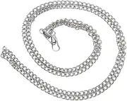 Bag Straps 120cm DIY Handbag Chain With Buckles Handbag Metal Chains For Bag Shoulder Bags Straps Handbag Handle Bag Parts Accessories Straps For Bags