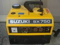 在飛比找Yahoo!奇摩拍賣優惠-SUZUKI sx750 汽油發電機
