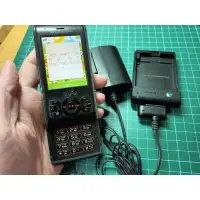 在飛比找蝦皮購物優惠-Sony Ericsson W595 黑色 320萬 相機 