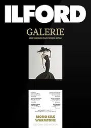 Ilford Galerie Mono Silk Warmtone, Format A4, 25 Sheets, Black
