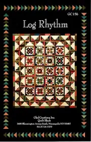 Log Rhythm Quilt Pattern by Glad Creations GC156
