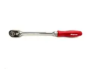 Snap-on Tools NEW 3/8" Drive RED Hard Handle Long Fixed Ratchet FHLD80