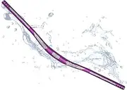 Aluminum Alloy Handlebar, 31.8mm*720/780mm Mountain Bike Handle Bar for MTB Road Bike Handlebar Bicycle Accessories(Purple,780mm)