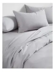 [Fine Day] Wonder Super King Quilt Cover in Pale Grey