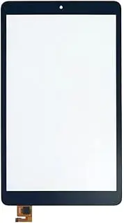 for Huawei Mediapad M5 Lite 8 2019 8.0inch JDN2-W09 JDN2-AL00 JDN2-L09 Touch Screen + OCA LCD Front Glass Panel Replacement (Black)