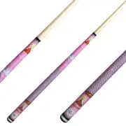 KIDS Wooden Pool Snooker Billiard Cue Stick Short 48" Rumpus Pink Princess