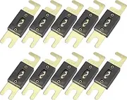 X AUTOHAUX 10pcs Fuse Replacement 60A ANL Fuses for Car Truck Motorcycle Boat Audio CDs