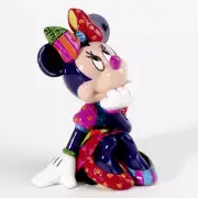 Disney By Britto MINNIE MOUSE SITTING MINI FIGURINE