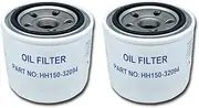 Oil Filters HH150-32094 Compatible with Kubota BX2200D BX22D BX23D B20 B21 B26 ZD1211 ZD1211 ZD25 ZD28 ZD326 ZD331 ZG327 B5100 B5200 B6100 B6200 B7100 B7200 Tractors - 2 Pack