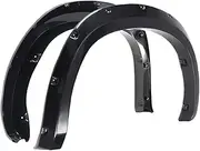 Mudguards Wheel Fender Flares Compatible for Toyota Tundra 2007-2013 Splash Guard Mud Flap Black for Base SR5 Platinum Limited Body Kit(Smooth Surface)