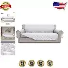 Extra-Large Sofa Protector with Foam Sticks - Stylish Pet and Child Safe Cover