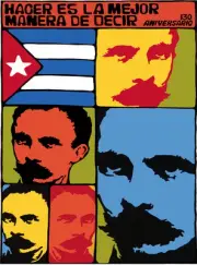 18x24"Decoration CANVAS.Interior room design art.Jose Marti Cuba history.6439