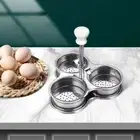 Stainless Steel Poached Egg Maker Non-Stick Pocket Eggs Cup Eggs Cooker Baking