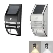 Dusk To Dawn Sensor Wall Light Garden Solar Motion Detector For LED Outdoor Lamp