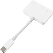 Angoily 2pcs Headphone Adapter Durable Type-c Adapter Premium Type-c Adapter Professional Type-c Adapter USB Adapter Multi-Functional Type-c Adapter Laptops Adapter Compact Type-c Adapter