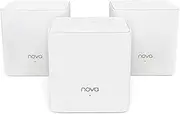 [Tenda] Nova Mesh WiFi System - Covers 3500 sq.ft - AC1200 Dual-Band Mesh Network for Home Internet - Parental Control - 3-Pack