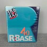 Microrim R:Base Release 4.0 DOS Version Database 1992 Sealed