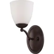 Nuvo Patton Prairie Bronze LED Wall Sconce Vanity Wall Light