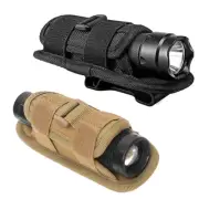 LED Flashlight Holder Carry Belt Pouch Holster Torch with 360 Degrees Rotat US