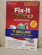Avanquest Fix-It Utilities Professional Windows PC Registry Cleaner - NEW -