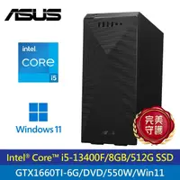 在飛比找momo購物網優惠-【ASUS 華碩】H-S501ME 13代i5/1660Ti