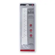 6 Way Socket Outlet Surge Protector Power Strip Powerboard AU PLUG