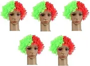 Suesacy Universal Football Cap Men Women Wig Hat Breathable Soft for Outdoor Tournament Fan European Cup Games Easy Install Easy to Use C