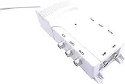 75 SERIES DAR260 2-in-6 Out IR Pass Distribution Signal Amplifier Booster - White