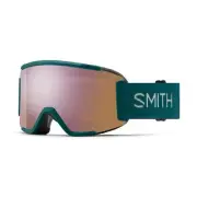 Smith Squad S Snow Goggles, Malachite Frame, ChromaPop Everyday Rose Gold Mirror