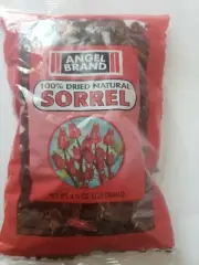 Angel Brand Dried Sorrel 3.5oz for making Caribbean Sorrel Drink - FREE SHIPPING