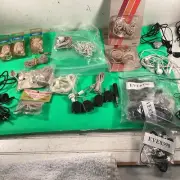 EARPHONE Mix Lot Transistor Radio Tape Player Movie Set Prop Lapel NOS SS FBI